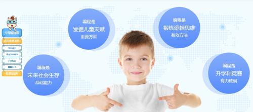 某编程机构宣传网页截图 图文无关 点击进入下一页